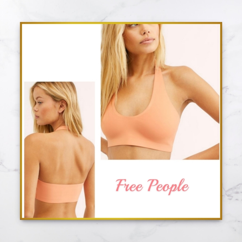 Free People Amber Halter Bra NWT